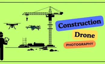 construction drone photography