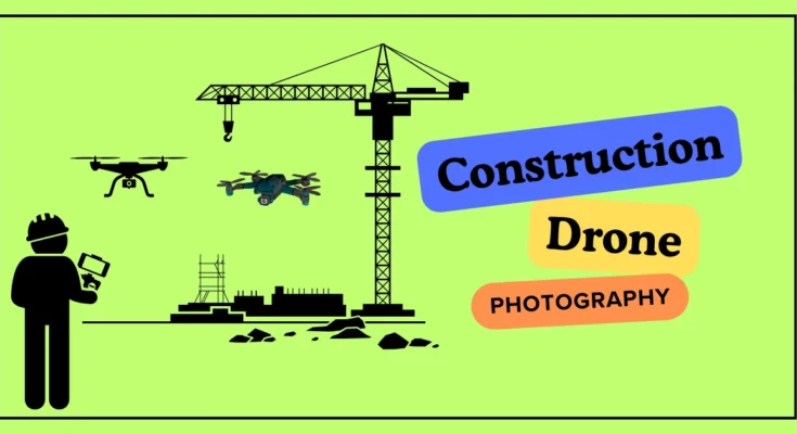 construction drone photography