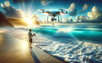 Drone Surf Fishing