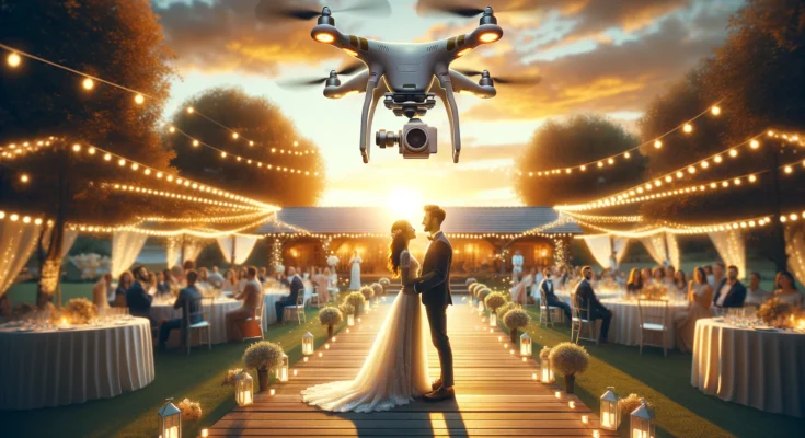 Drone Wedding Photography